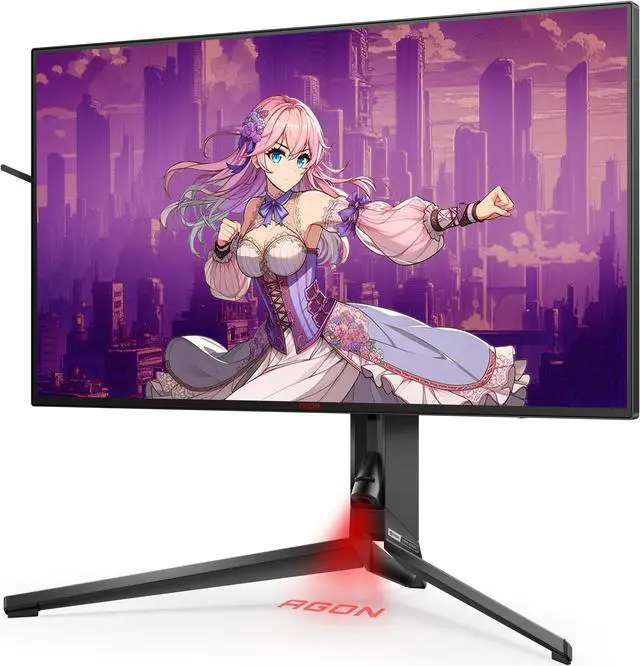 Alt view image 4 of 13 - AOC Agon PRO AG274QG 27" Tournament Gaming Monitor, QHD 2K 2560x1440, 240Hz 1ms, G-SYNC Ultimate, PS5 Xbox Switch, Black