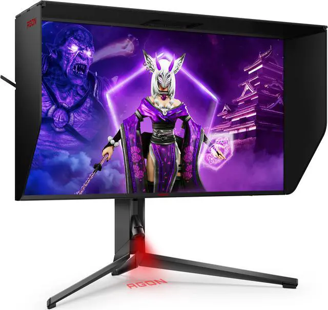 Alt view image 4 of 17 - AOC Agon PRO AG274QZM 27” Tournament Gaming Monitor, QHD 2560x1440, 240Hz 1ms, G-SYNC Compatible, DisplayHDR 1000, Mini-LED Backlight, Height Adjustable, Black