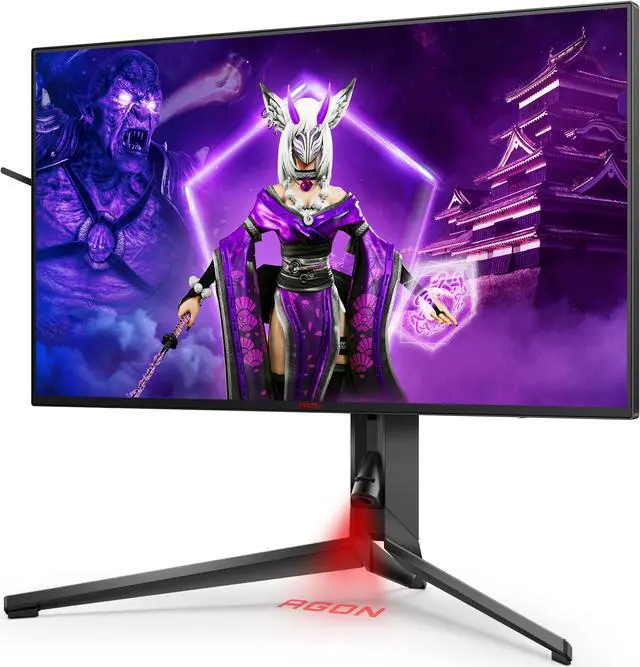 Alt view image 8 of 17 - AOC Agon PRO AG274QZM 27” Tournament Gaming Monitor, QHD 2560x1440, 240Hz 1ms, G-SYNC Compatible, DisplayHDR 1000, Mini-LED Backlight, Height Adjustable, Black