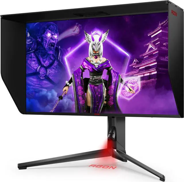 Alt view image 9 of 17 - AOC Agon PRO AG274QZM 27” Tournament Gaming Monitor, QHD 2560x1440, 240Hz 1ms, G-SYNC Compatible, DisplayHDR 1000, Mini-LED Backlight, Height Adjustable, Black
