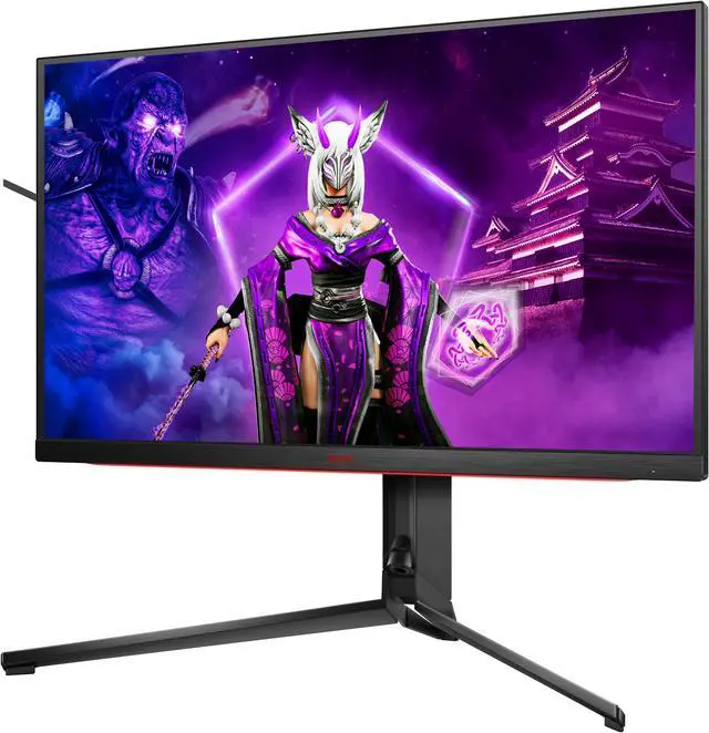 Alt view image 3 of 12 - AOC Agon PRO AG324UX 32'' Gaming Monitor, 4K UHD Resolution, 144Hz 1ms, USB-C Docking, Built-in KVM, DisplayHDR 400, Console Gaming Ready, PS5/Switch/Xbox; Light FX, DTS Speakers; Height Adjustable