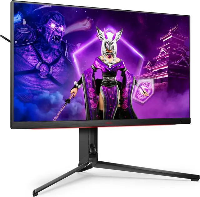 Alt view image 5 of 12 - AOC Agon PRO AG324UX 32'' Gaming Monitor, 4K UHD Resolution, 144Hz 1ms, USB-C Docking, Built-in KVM, DisplayHDR 400, Console Gaming Ready, PS5/Switch/Xbox; Light FX, DTS Speakers; Height Adjustable