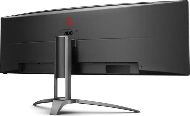Alt view image 4 of 9 - AOC Agon AG493UCX2 Super Wide Curved Gaming Monitor, Dual QHD 5120x1440, 165Hz 1ms, FreeSync Premium, Display HDR 400, USB-C Docking & KVM, Height-Adjustable, Black
