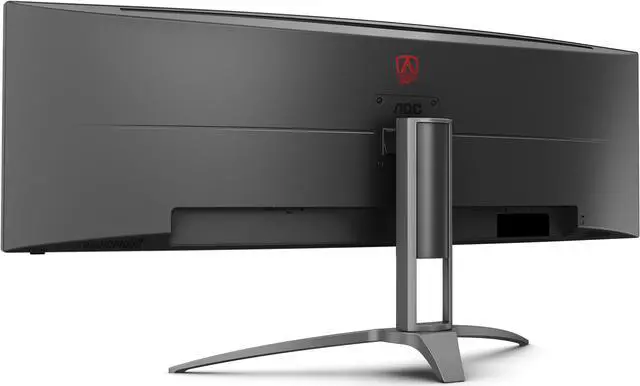 Alt view image 5 of 9 - AOC Agon AG493UCX2 Super Wide Curved Gaming Monitor, Dual QHD 5120x1440, 165Hz 1ms, FreeSync Premium, Display HDR 400, USB-C Docking & KVM, Height-Adjustable, Black