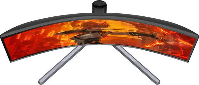Alt view image 4 of 9 - AOC CU34G3S 34" Frameless Curved Ultrawide Gaming Monitor, WQHD 3440 x1440, 165Hz 1ms, FreeSync Premium, Height Adjustable, 3-Year Zero-Bright-dot, Black