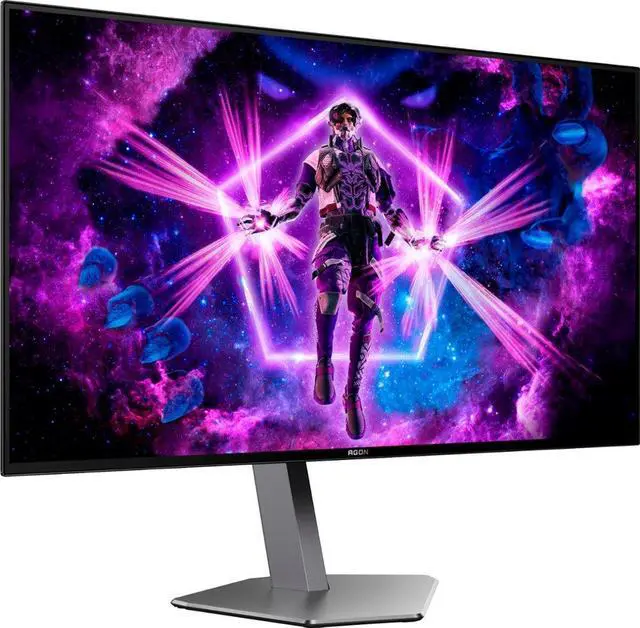 Alt view image 2 of 12 - AOC 27" 240 Hz OLED QHD Gaming Monitor G-SYNC Compatible sRGB (CIE1931): 136.7%, DCI-P3 (CIE1976):98.5% HDMI, DisplayPort, USB, Audio AG276QZD