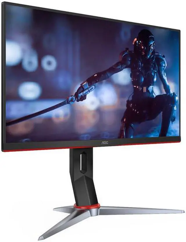 Alt view image 2 of 7 - AOC 27" IPS FHD Gaming Monitors - FreeSync Premium - 1920 x 1080  - 240 Hz- IPS Panel - 400 Nit - Black/Red (27G2Z)