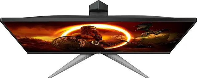 Alt view image 7 of 7 - AOC 24G2SP 24" Frameless Gaming Monitor, Full HD IPS, 165Hz, 1ms, Height Adjustable Stand ,Black