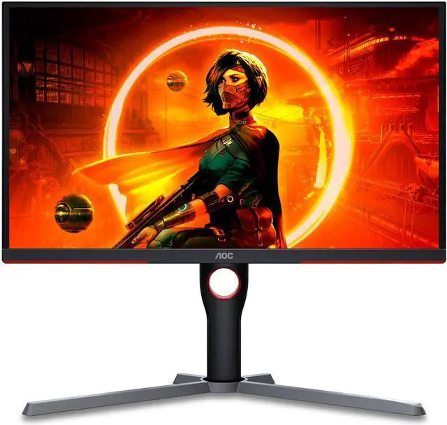 Main image of AOC U27G3X 27" Frameless Gaming Monitor, 4K UHD 3840x2160, 160Hz 1ms, Height Adjustable Stand, Xbox PS5 Switch, 3-Year Zero-Bright-dot, Black