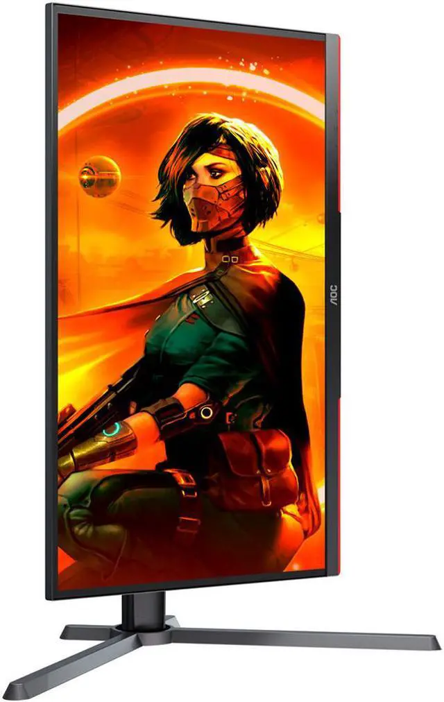 Alt view image 4 of 6 - AOC U27G3X 27" Frameless Gaming Monitor, 4K UHD 3840x2160, 160Hz 1ms, Height Adjustable Stand, Xbox PS5 Switch, 3-Year Zero-Bright-dot, Black