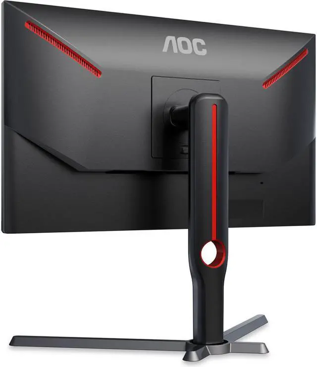 Alt view image 5 of 6 - AOC U27G3X 27" Frameless Gaming Monitor, 4K UHD 3840x2160, 160Hz 1ms, Height Adjustable Stand, Xbox PS5 Switch, 3-Year Zero-Bright-dot, Black