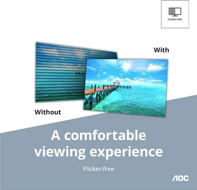 Alt view image 10 of 10 - AOC 16T3EA Black 16" (15.6" Viewable) Monitor