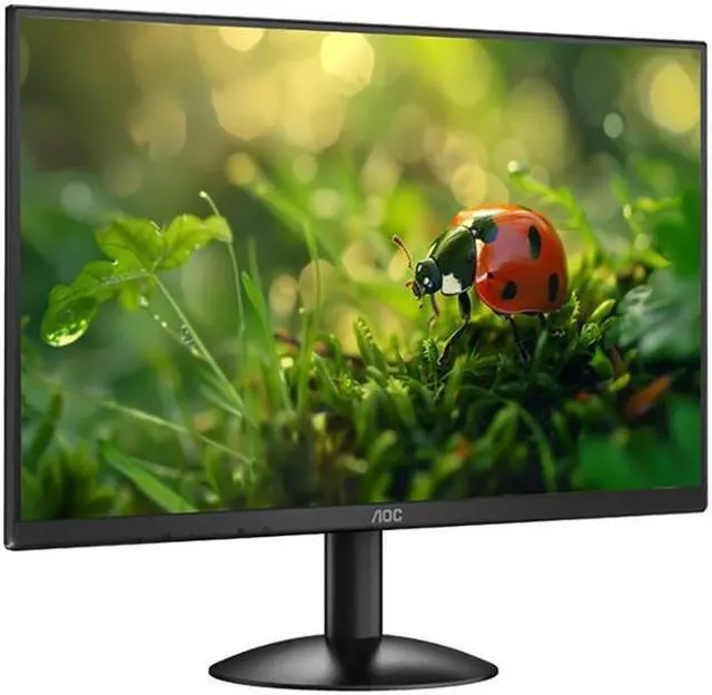 Alt view image 3 of 4 - AOC 24" (23.8" Viewable) 100 Hz IPS FHD Monitor 1ms (MPRT) sRGB (CIE1931): 106.2%, NTSC (CIE1976): 90.8% Flat Panel 24B30H2