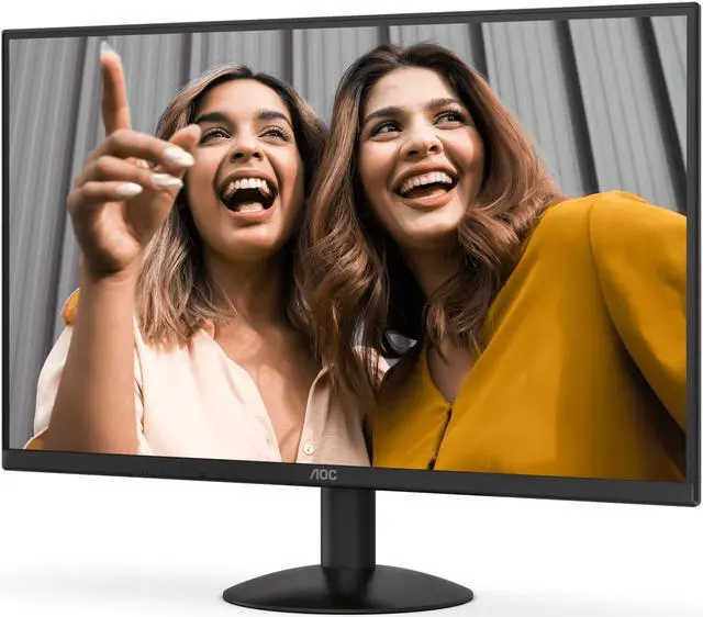 Alt view image 2 of 7 - AOC 27" 100 Hz IPS FHD Monitor 1ms (MPRT) sRGB (CIE1931): 103%, NTSC (CIE1976): 90.8% Flat Panel 27B30H