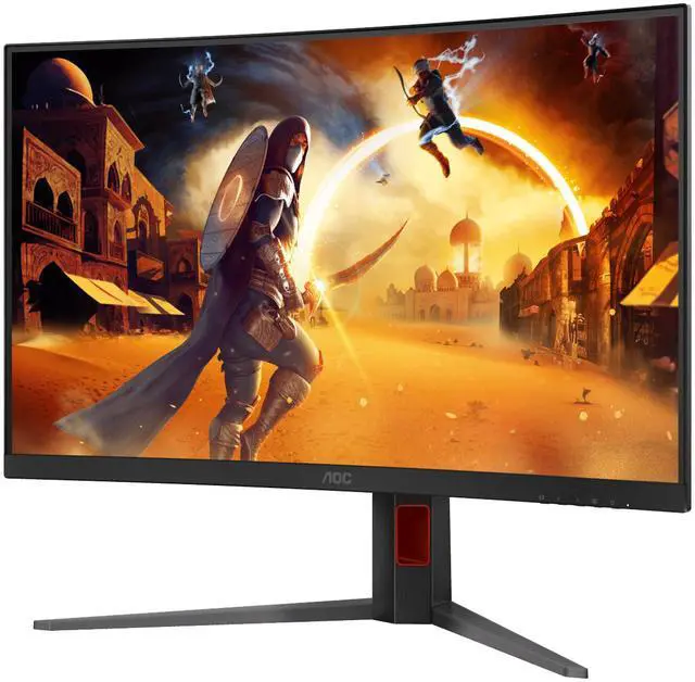 Alt view image 3 of 9 - AOC 32" (31.5" Viewable) 180Hz VA Gaming Monitor FreeSync Premium (AMD Adaptive Sync) CQ32G4