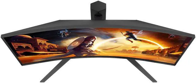 Alt view image 4 of 9 - AOC 32" (31.5" Viewable) 180Hz VA Gaming Monitor FreeSync Premium (AMD Adaptive Sync) CQ32G4