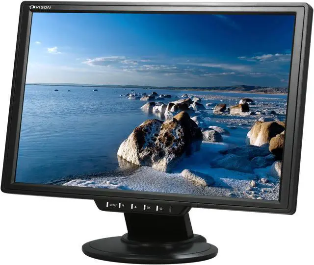 Main image of VISON 21.6" Active Matrix, TFT LCD WSXGA+ LCD Monitor 5 ms D-Sub, DVI V221WD