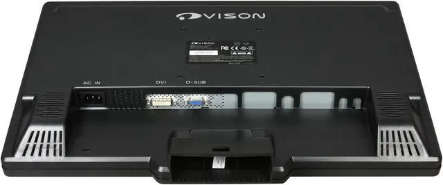 Alt view image 7 of 8 - VISON 21.6" Active Matrix, TFT LCD WSXGA+ LCD Monitor 5 ms D-Sub, DVI V221WD