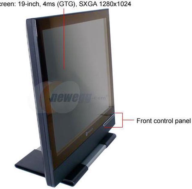 Alt view image 4 of 6 - AG Neovo 19" TFT LCD SXGA LCD Monitor 12 ms D-Sub, DVI-D E-19A