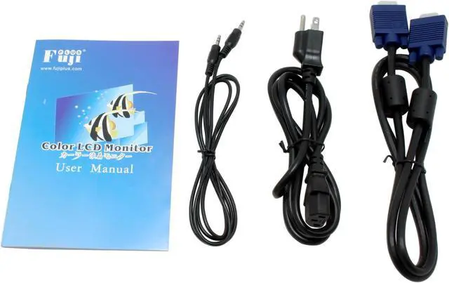 Alt view image 9 of 10 - FujiPLUS 17" Active Matrix, TFT LCD SXGA LCD Monitor 12 ms FP-7688B