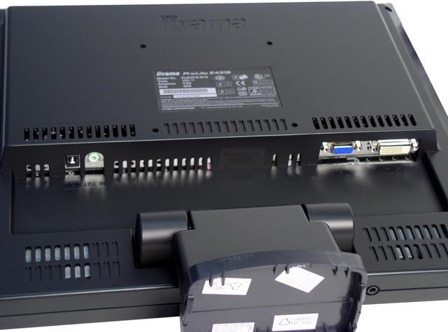 Alt view image 5 of 6 - iiyama 17" a-Si TFT Active Matrix SXGA LCD Monitor 16 ms D-Sub, DVI-D ProLite E431S-B