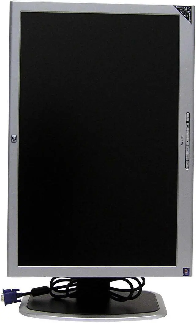 Alt view image 7 of 8 - HP 23" Active Matrix, TFT LCD WUXGA LCD Monitor with Height & Pivot Adjustments 16 ms S-Video, Composite, Component L2335