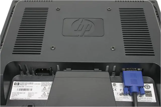 Alt view image 7 of 9 - HP 15" Active Matrix, TFT LCD XGA LCD Monitor 8 ms D-Sub L1506