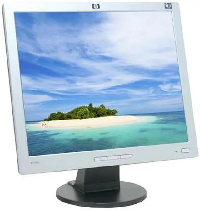 Alt view image 3 of 9 - HP 19" Active Matrix, TFT LCD SXGA LCD Monitor 5 ms D-Sub L1906