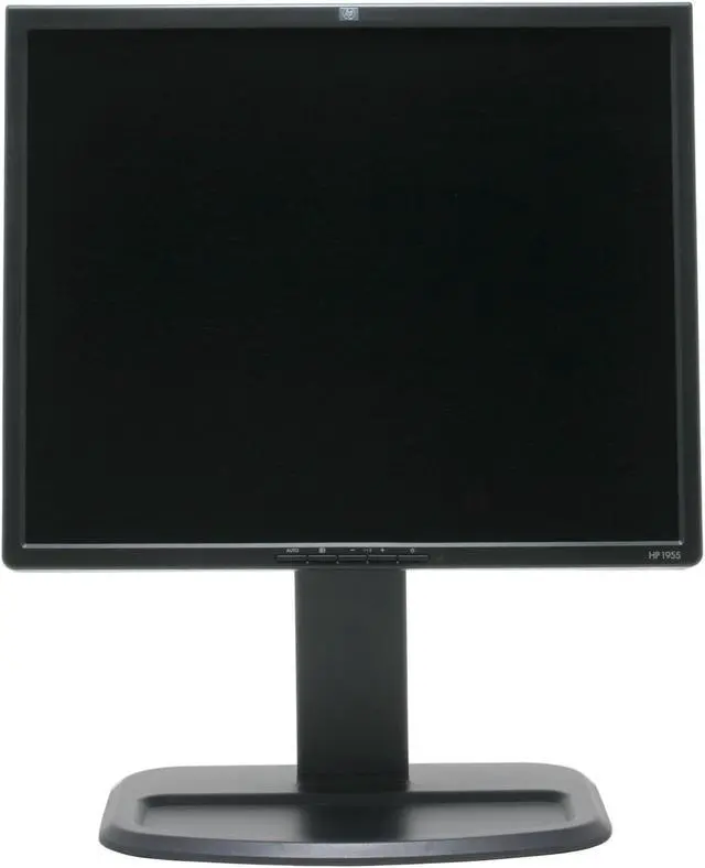 Alt view image 3 of 10 - HP 19" Active Matrix, TFT LCD SXGA LCD Monitor with Height & Pivot Adjustments 16 ms D-Sub, DVI-I L1955