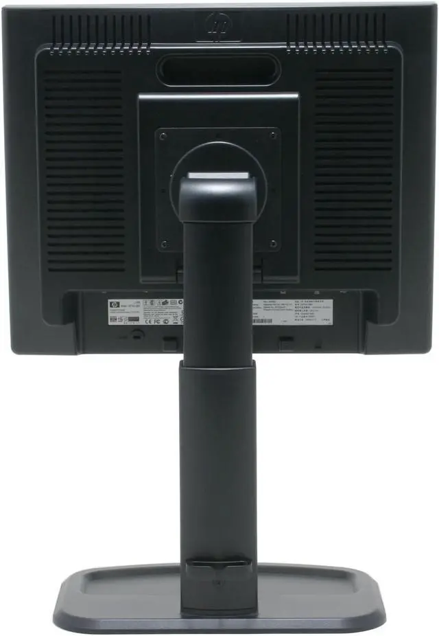 Alt view image 8 of 10 - HP 19" Active Matrix, TFT LCD SXGA LCD Monitor with Height & Pivot Adjustments 16 ms D-Sub, DVI-I L1955