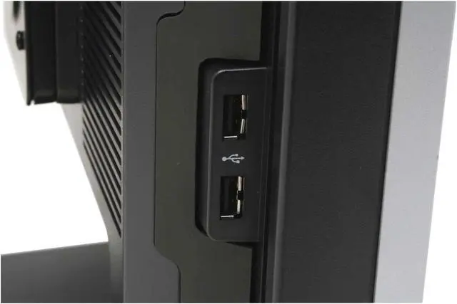Alt view image 10 of 16 - HP LP2065 Silver-Carbonite 20" 8ms LCD Monitor with Height, Pivot & Swivel Adjustments 300 cd/m2 800:1 w/ 4 down USB Ports