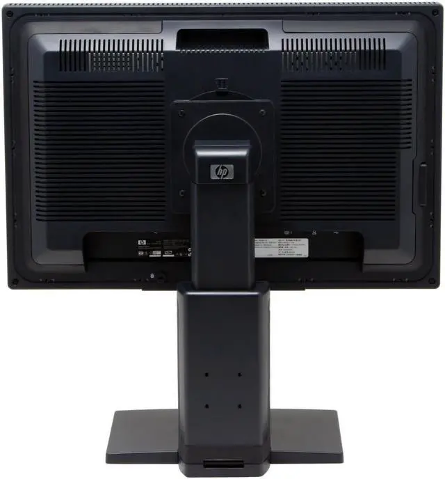Alt view image 4 of 9 - HP 24" Active Matrix, TFT LCD WUXGA LCD Monitor with Height & Pivot Adjustments 6 ms (GTG) DVI LP2465