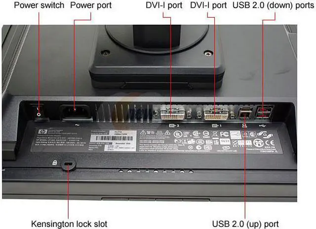 Alt view image 12 of 18 - HP 19" Active Matrix, TFT LCD SXGA LCD Monitor with USB2.0 ports & Height & Pivot Adjustments 6ms(GTG) DVI LP1965