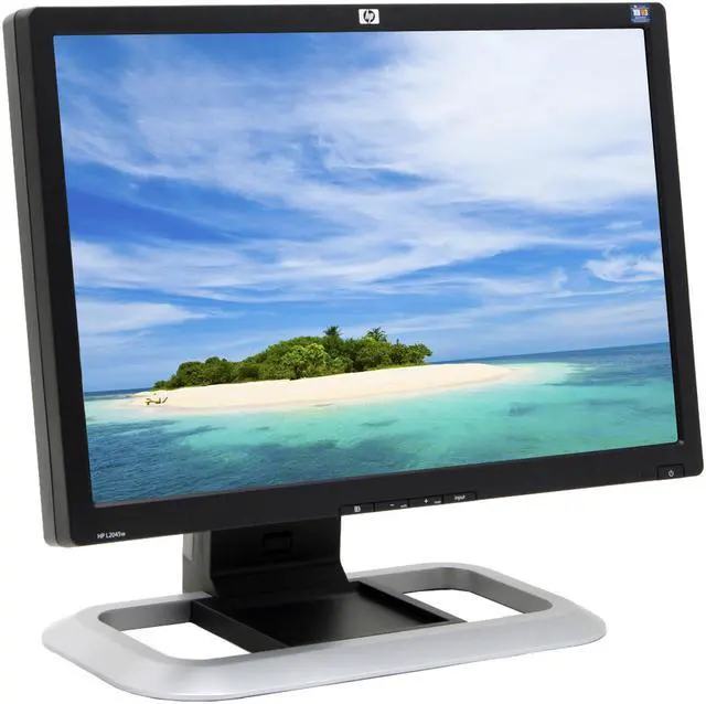 Alt view image 3 of 17 - HP 20.1" Active Matrix, TFT LCD WSXGA+ LCD Monitor with Height & Pivot Adjustments 5 ms D-Sub, DVI-D L2045w