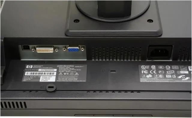Alt view image 14 of 17 - HP 20.1" Active Matrix, TFT LCD WSXGA+ LCD Monitor with Height & Pivot Adjustments 5 ms D-Sub, DVI-D L2045w