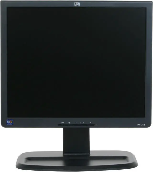 Alt view image 5 of 9 - HP 17" Active Matrix, TFT LCD SXGA LCD Monitor 5 ms D-Sub, DVI-D L1745