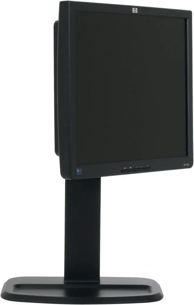 Alt view image 6 of 9 - HP 17" Active Matrix, TFT LCD SXGA LCD Monitor 5 ms D-Sub, DVI-D L1745