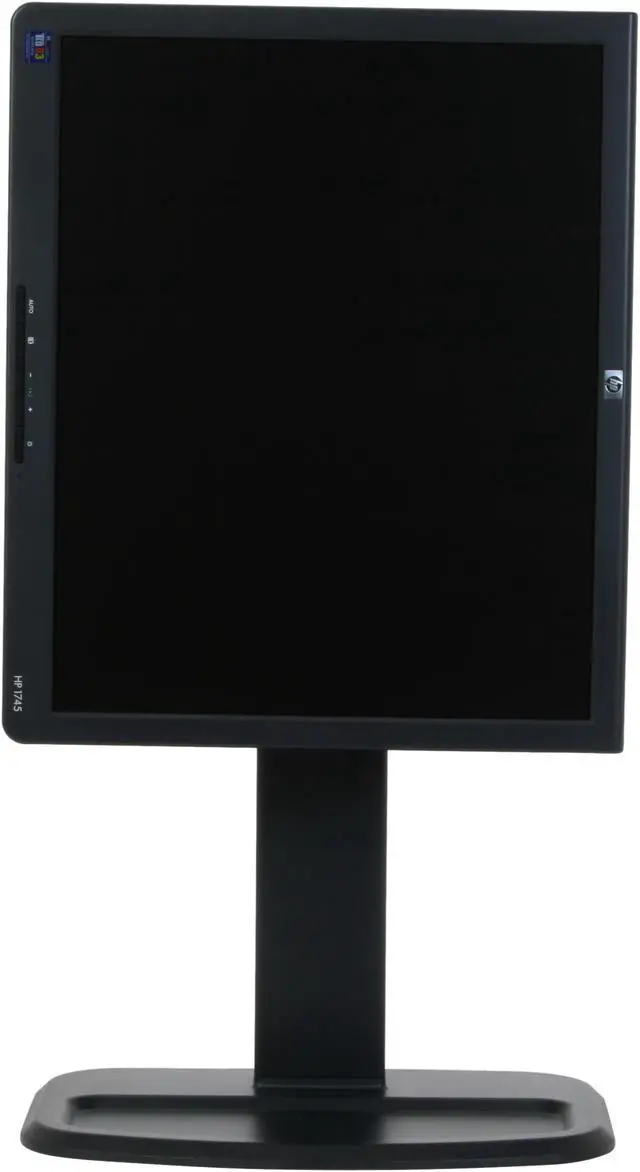 Alt view image 7 of 9 - HP 17" Active Matrix, TFT LCD SXGA LCD Monitor 5 ms D-Sub, DVI-D L1745