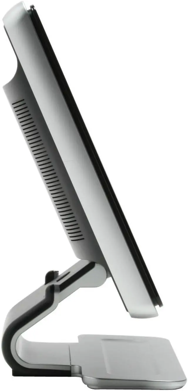 Alt view image 5 of 13 - HP w1907 Black-Silver 19" 5ms Widescreen LCD Monitor 300 cd/m2 1000:1 Built in Speakers w/ HDCP Support