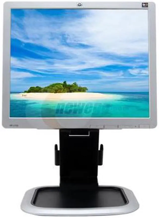 Alt view image 2 of 18 - HP L1750 Carbonite/Silver 17" 5ms LCD Monitor 300 cd/m2 800:1 w/ Built in USB Hub