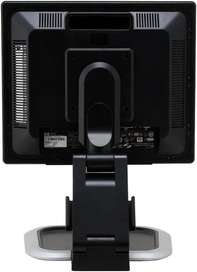 Alt view image 6 of 18 - HP L1750 Carbonite/Silver 17" 5ms LCD Monitor 300 cd/m2 800:1 w/ Built in USB Hub