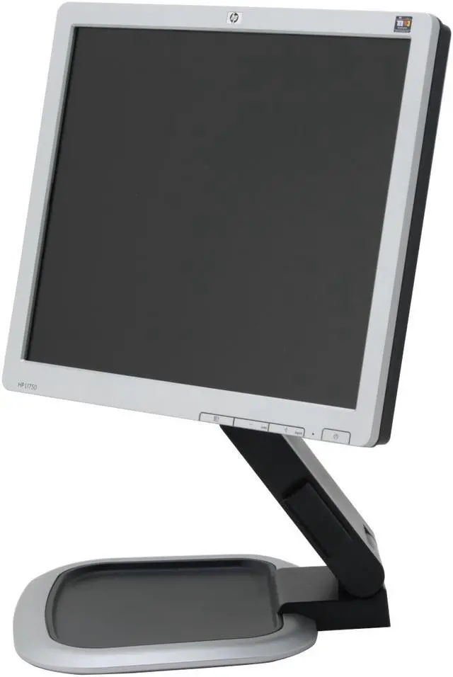 Alt view image 9 of 18 - HP L1750 Carbonite/Silver 17" 5ms LCD Monitor 300 cd/m2 800:1 w/ Built in USB Hub