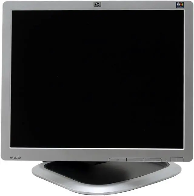 Alt view image 11 of 18 - HP L1750 Carbonite/Silver 17" 5ms LCD Monitor 300 cd/m2 800:1 w/ Built in USB Hub