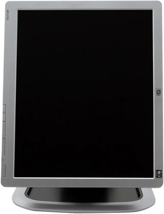 Alt view image 12 of 18 - HP L1750 Carbonite/Silver 17" 5ms LCD Monitor 300 cd/m2 800:1 w/ Built in USB Hub