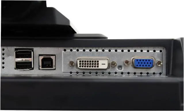 Alt view image 14 of 18 - HP L1750 Carbonite/Silver 17" 5ms LCD Monitor 300 cd/m2 800:1 w/ Built in USB Hub