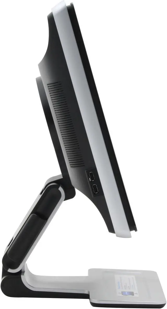 Alt view image 4 of 10 - HP w2408h Black 24" 5ms Widescreen LCD Monitor 400 cd/m2 2000:1 Built in Speakers w/ 2 down USB 2.0 Ports