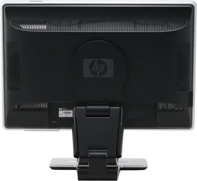 Alt view image 5 of 10 - HP w2408h Black 24" 5ms Widescreen LCD Monitor 400 cd/m2 2000:1 Built in Speakers w/ 2 down USB 2.0 Ports