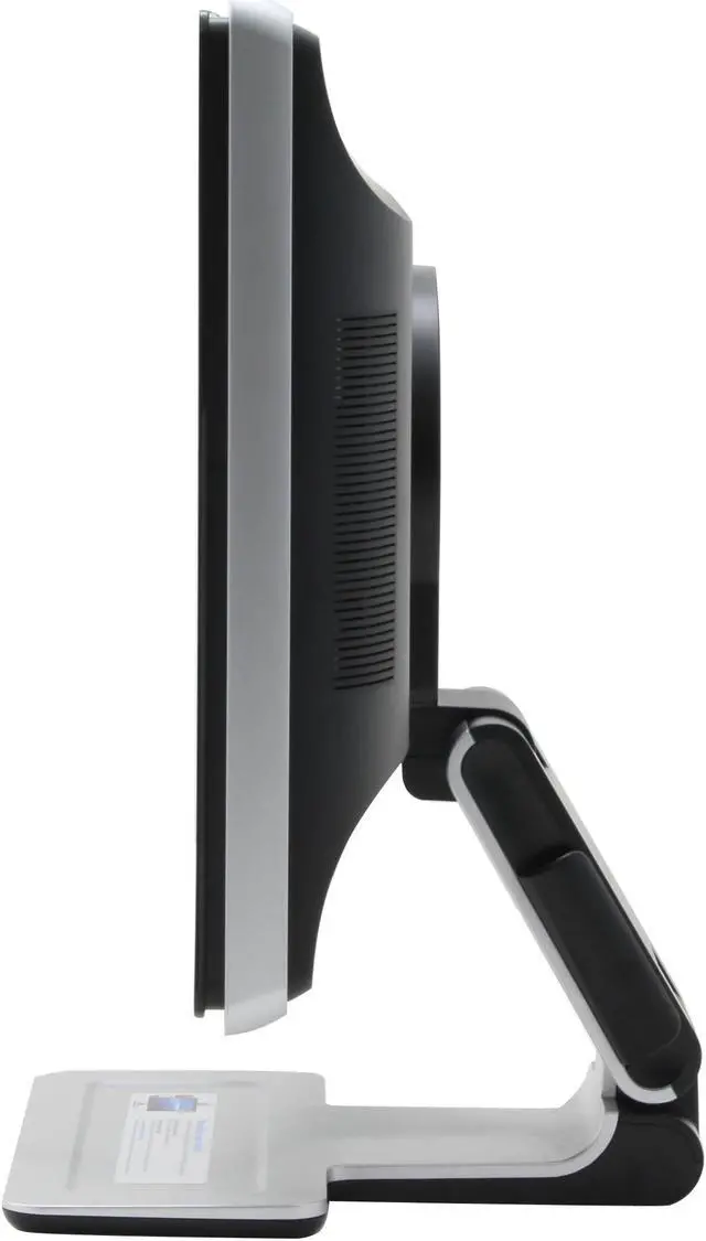Alt view image 6 of 10 - HP w2408h Black 24" 5ms Widescreen LCD Monitor 400 cd/m2 2000:1 Built in Speakers w/ 2 down USB 2.0 Ports