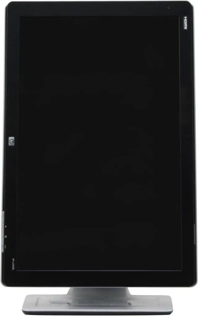 Alt view image 8 of 10 - HP w2408h Black 24" 5ms Widescreen LCD Monitor 400 cd/m2 2000:1 Built in Speakers w/ 2 down USB 2.0 Ports