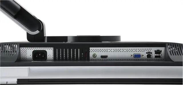 Alt view image 9 of 10 - HP w2408h Black 24" 5ms Widescreen LCD Monitor 400 cd/m2 2000:1 Built in Speakers w/ 2 down USB 2.0 Ports